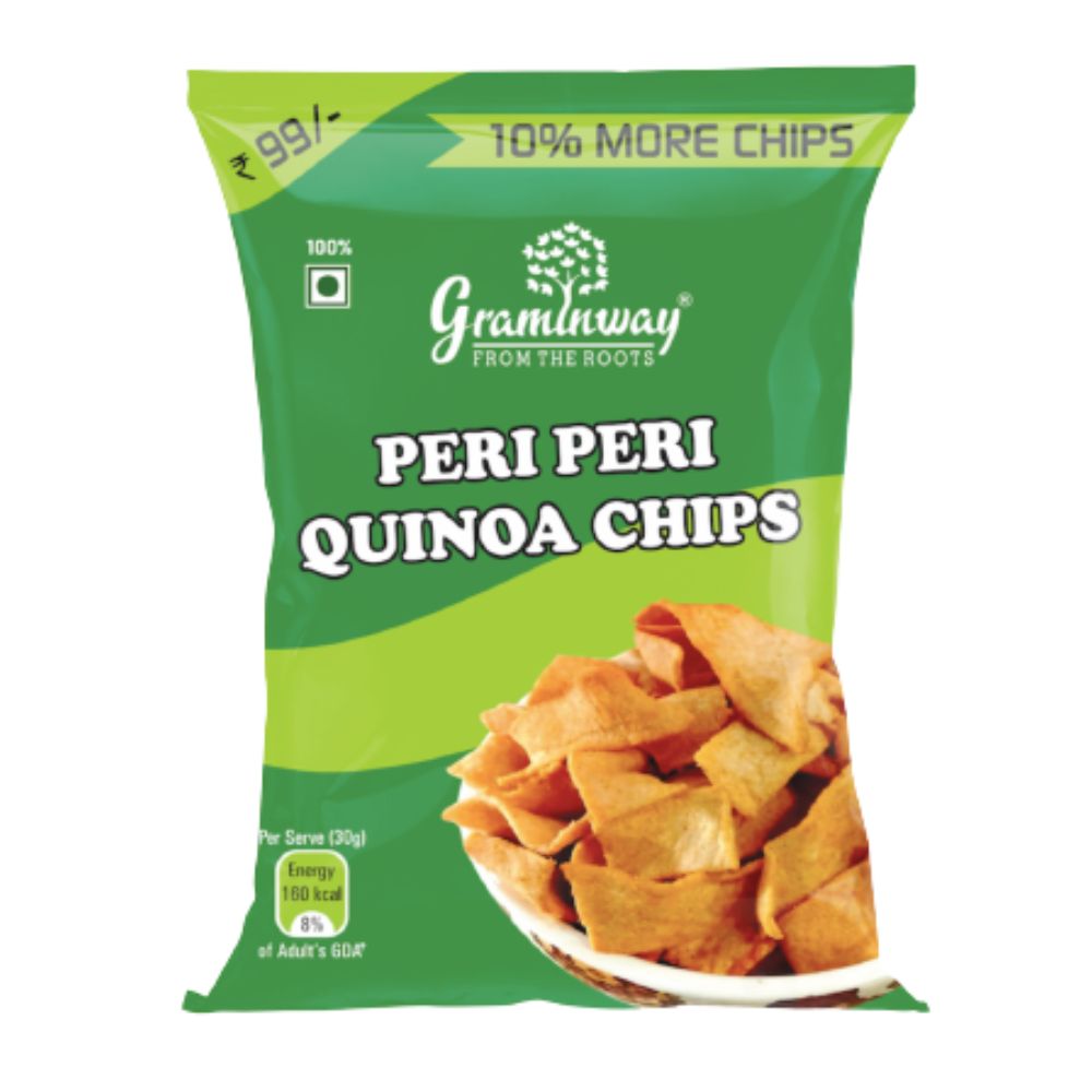 Graminway Quinoa Chips Peri Peri 100g