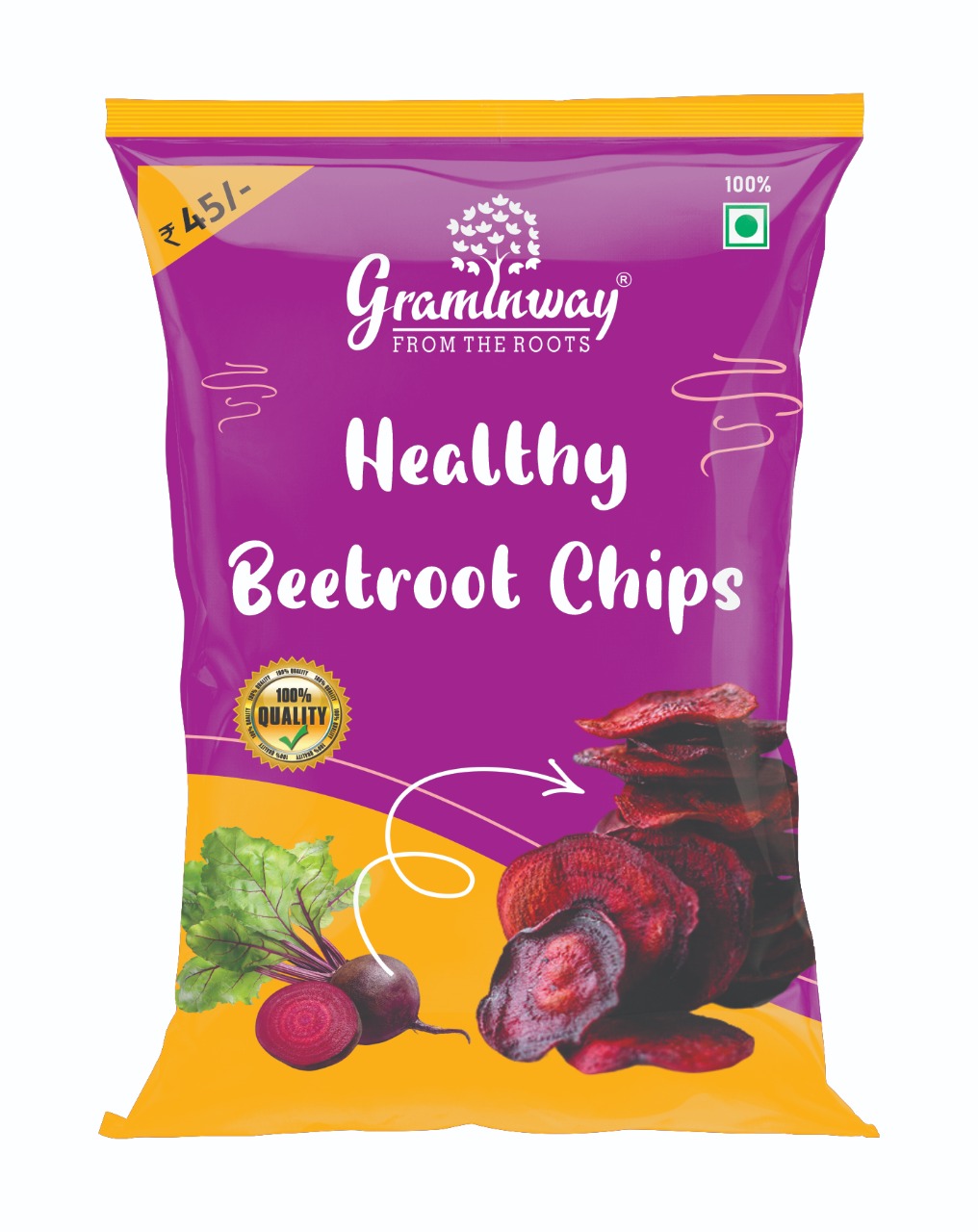 Graminway Beetroot Chips